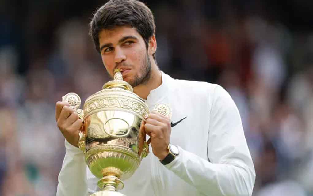 Carlos Alcaraz : Wimbledon Champ 2023